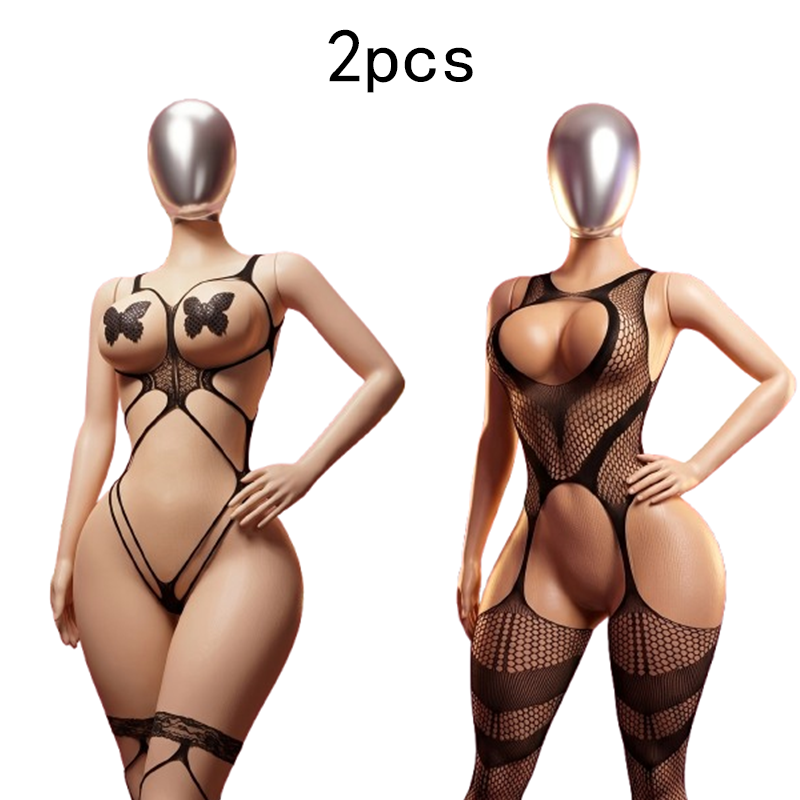 Lingerie - ชุดบอดี้สูทสำหรับผู้หญิง 2 ชุด – ดีไซน์ทันสมัย เซ็กซี่