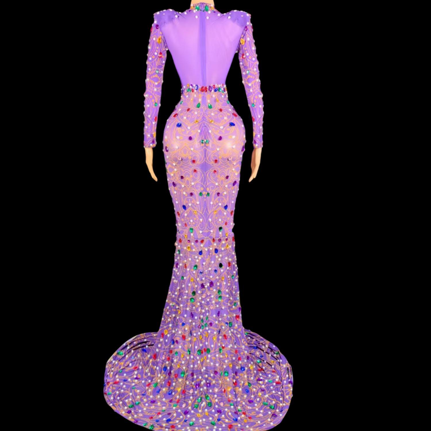Sparkly Rhinestones ชุดนางเงือ - Sparkly Rhinestone Club Party Dress บทวิจารณ์และราคา